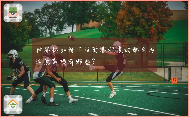世界杯如何下注时赛程表的配合与注意事项有哪些？