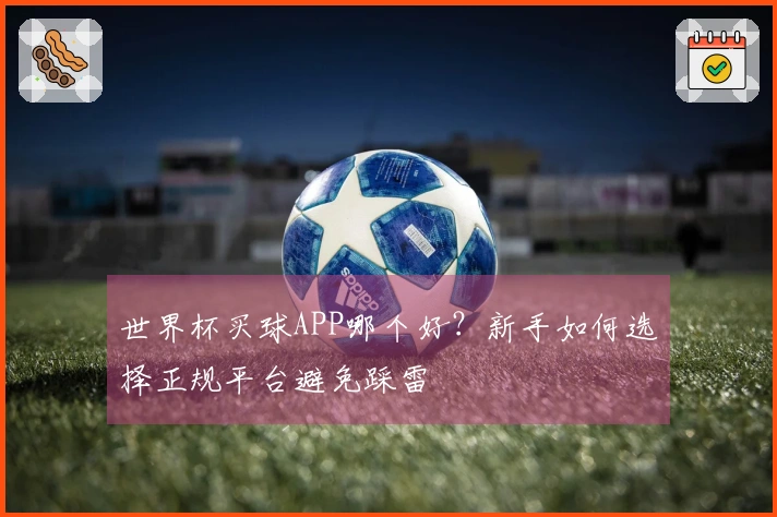 世界杯买球APP哪个好？新手如何选择正规平台避免踩雷