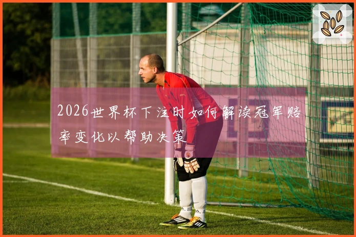 2026世界杯下注时如何解读冠军赔率变化以帮助决策